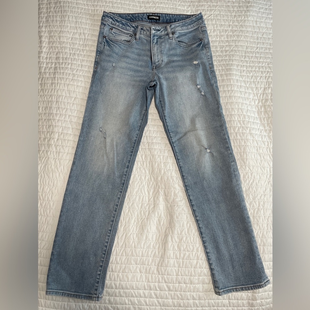 Express Slim Straight Jeans